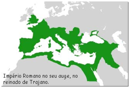 Mapa do Império Romano